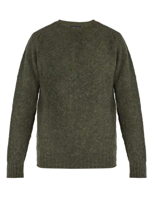 Matchesfashion.com Howlin' - Birth Of The Cool Wool Sweater - Mens - Green