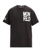 Matchesfashion.com Moncler Grenoble - Logo-print Cotton T-shirt - Mens - Black