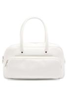 Matchesfashion.com Comme Des Garons Comme Des Garons - Faux-leather Bowling Bag - Womens - White