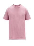 Matchesfashion.com Albam - Meyer Oversized Cotton-jersey T-shirt - Mens - Purple