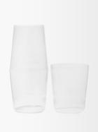 R+d.lab - Luisa Bonne Nuit Carafe And Glass Set - Clear