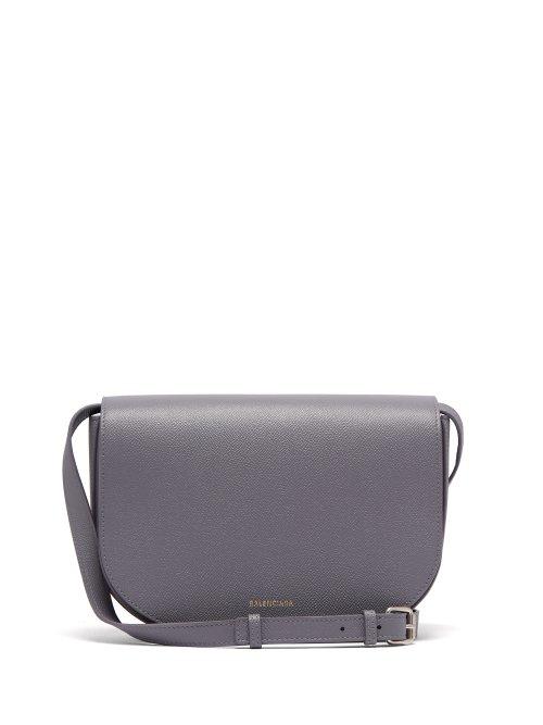 Matchesfashion.com Balenciaga - Ville S Cross Body Bag - Womens - Grey White