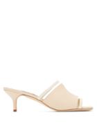 Matchesfashion.com Malone Souliers - Laney Leather Mules - Womens - Cream