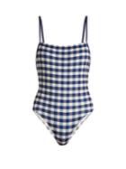 Solid & Striped The Chelsea Gingham Swimsuit