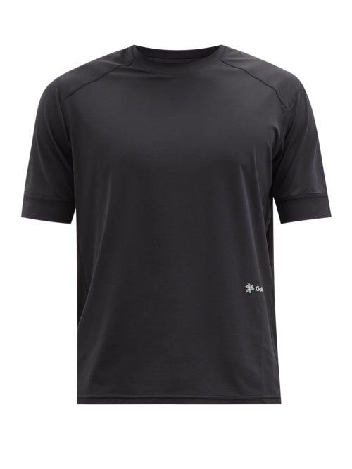 Matchesfashion.com Goldwin - Logo-print Jersey T-shirt - Mens - Black