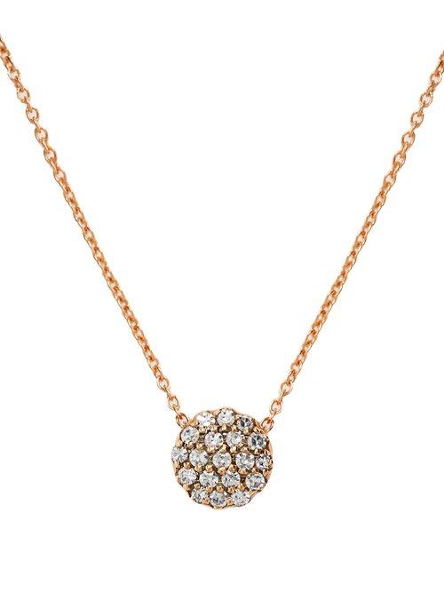 Matchesfashion.com Selim Mouzannar - Diamond & Pink Gold Beirut Necklace - Womens - Pink Gold