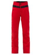 Matchesfashion.com Bogner Fire+ice - Borja High-rise Soft-shell Ski Trousers - Womens - Red