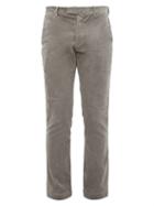 Matchesfashion.com Polo Ralph Lauren - Cotton Corduroy Slim Fit Chino Trousers - Mens - Grey