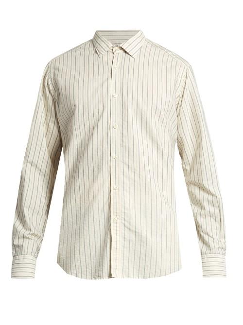 Bevilacqua David Striped-print Cotton Shirt