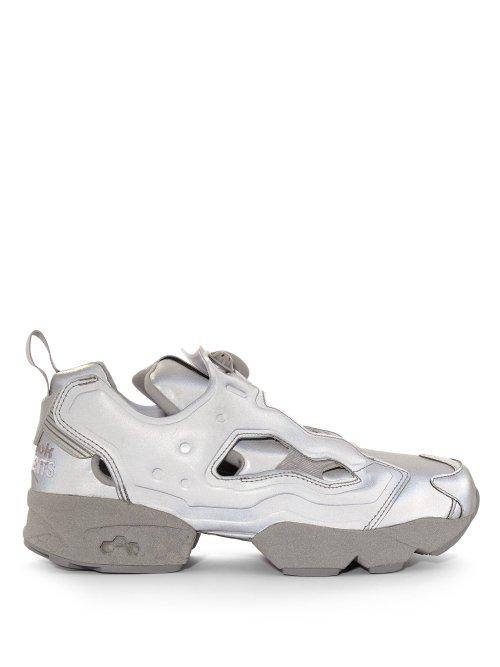 Matchesfashion.com Vetements - X Reebok Instapump Fury Trainers - Womens - Grey