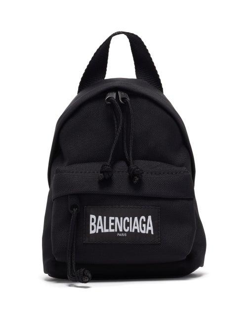 Matchesfashion.com Balenciaga - Mini Recycled-nylon Backpack - Mens - Black