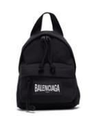 Matchesfashion.com Balenciaga - Mini Recycled-nylon Backpack - Mens - Black