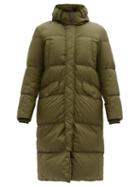 Matchesfashion.com Herno - Hooded Down-quilted Coat - Mens - Khaki