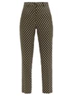 Matchesfashion.com Etro - Capri Jacquard Tailored Trousers - Womens - Black Multi