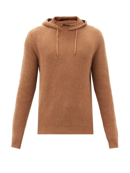 Matchesfashion.com The Gigi - Martin Hooded Wool Sweater - Mens - Brown