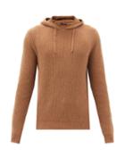 Matchesfashion.com The Gigi - Martin Hooded Wool Sweater - Mens - Brown