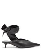 Matchesfashion.com Balenciaga - Dance Knife Wrap Around Leather Mules - Womens - Black