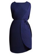 Matchesfashion.com Issey Miyake - Sunlight Pleated Midi Dress - Womens - Blue Multi