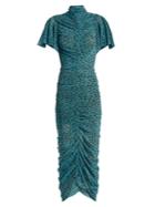Diane Von Furstenberg Olivia High-neck Dress