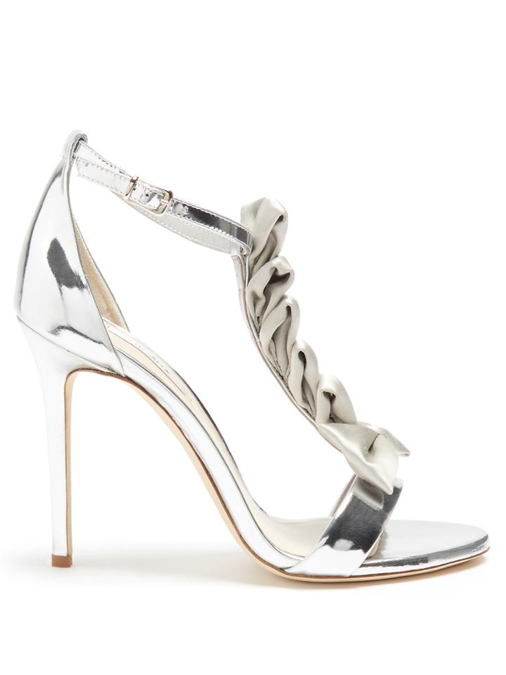 Olgana Paris La Delicate T-bar Leather Sandals