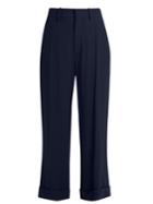 Chloé Wide-leg Cady Cropped Trousers