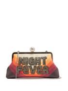 Sarah's Bag Night Fever Bead-embellished Clutch