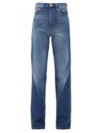 Matchesfashion.com Frame - Le Jane Dorsey Straight-leg Jeans - Womens - Denim