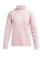 Matchesfashion.com Sies Marjan - Wolf Merino Wool Roll Neck Sweater - Womens - Pink