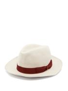 Matchesfashion.com Borsalino - Felted Fedora Hat - Mens - Cream