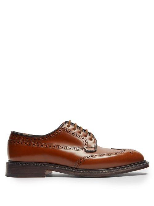 Matchesfashion.com Church's - Grafton Leather Brogues - Mens - Brown