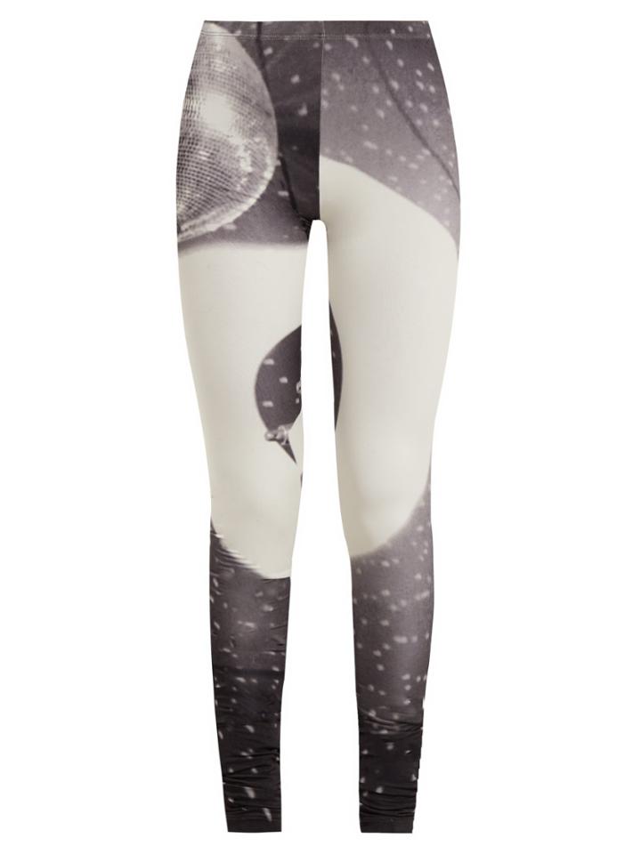 Mm6 Maison Margiela Disco-print Leggings