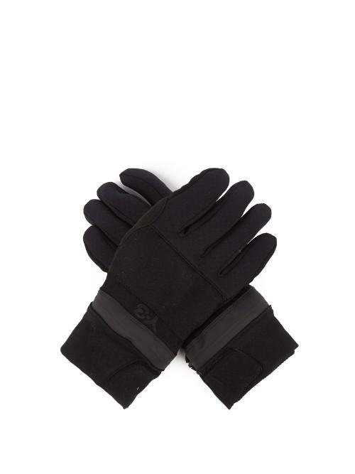 Y-3 Zipped Padded Gloves