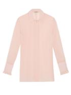 Nina Ricci Ruffled Cuff Silk Shirt