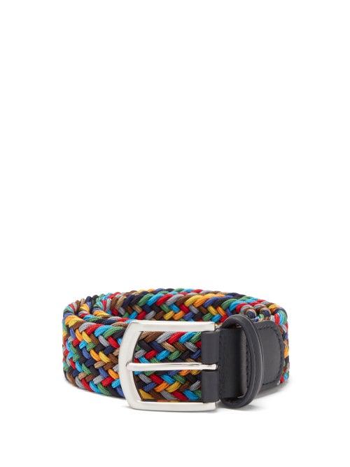 Anderson's - Woven Elasticated Belt - Mens - Multi