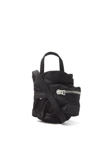Sacai - X Porter Mini Nylon Cross-body Bag - Mens - Black