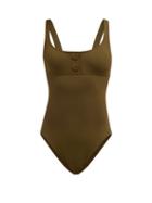 Matchesfashion.com Eres - Pop Tank Swimsuit - Womens - Khaki