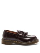 Matchesfashion.com Comme Des Garons Comme Des Garons - X Dr. Martens Adrian Tassel Leather Loafers - Womens - Burgundy