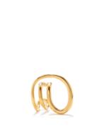 Charlotte Chesnais - Round Trip 18kt Gold-plated Ear Cuff - Womens - Yellow Gold