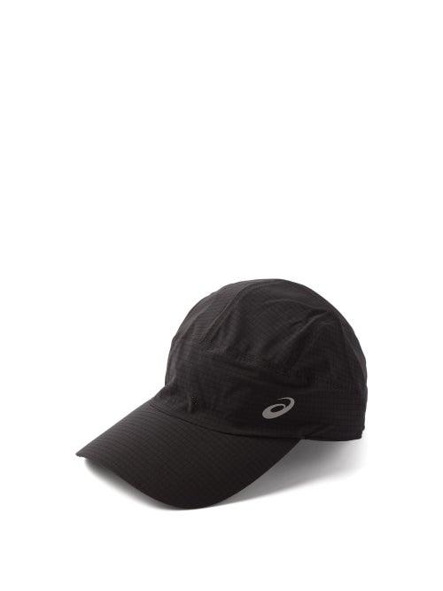 Asics - Reflective-logo Ripstop Baseball Cap - Mens - Black