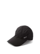 Asics - Reflective-logo Ripstop Baseball Cap - Mens - Black
