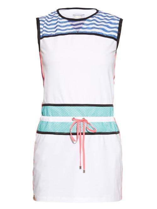 Monreal London Signature Mesh-panelled Performance Dress