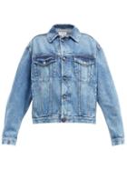 Matchesfashion.com Maison Margiela - Washed-denim Jacket - Womens - Denim