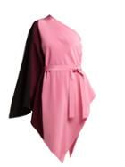 Matchesfashion.com Etro - Nora One Shoulder Silk Top - Womens - Pink Multi