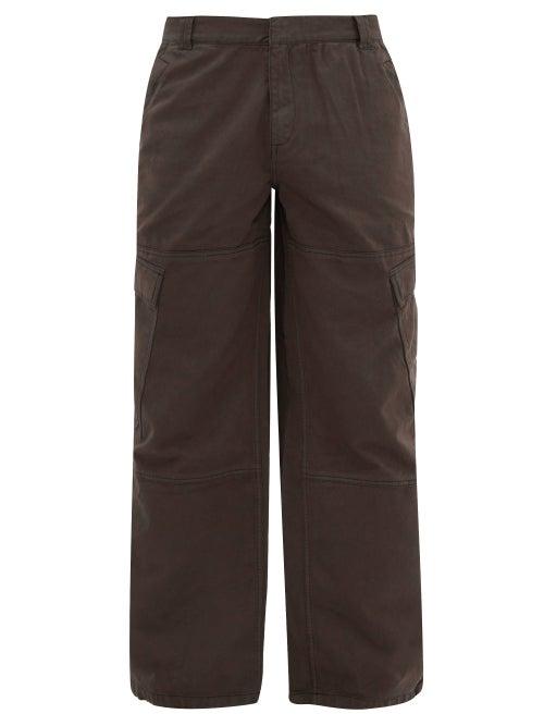 Matchesfashion.com Phipps - Patrol Cotton Blend Trousers - Mens - Brown