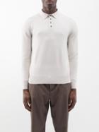 Allude - Cashmere Polo Shirt - Mens - Off White