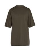 Matchesfashion.com Rick Owens Drkshdw - Oversized Cotton T Shirt - Mens - Dark Brown
