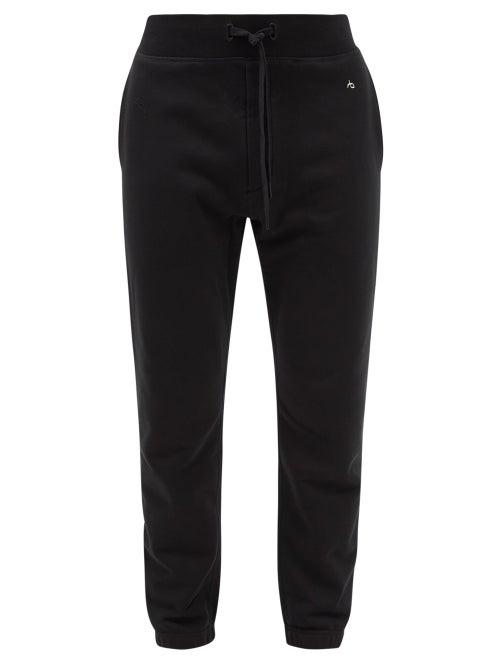 Rag & Bone - City Prospect Organic Cotton-jersey Track Pants - Mens - Black