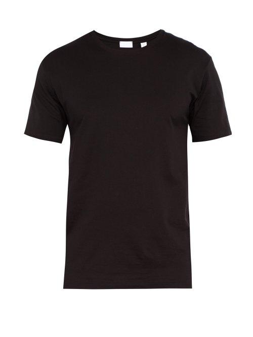 Matchesfashion.com Handvaerk - Crew Neck Cotton T Shirt - Mens - Black