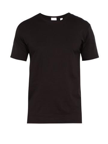 Matchesfashion.com Handvaerk - Crew Neck Cotton T Shirt - Mens - Black