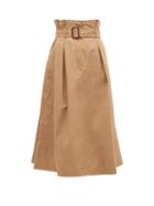 Matchesfashion.com Weekend Max Mara - Brusson Skirt - Womens - Brown